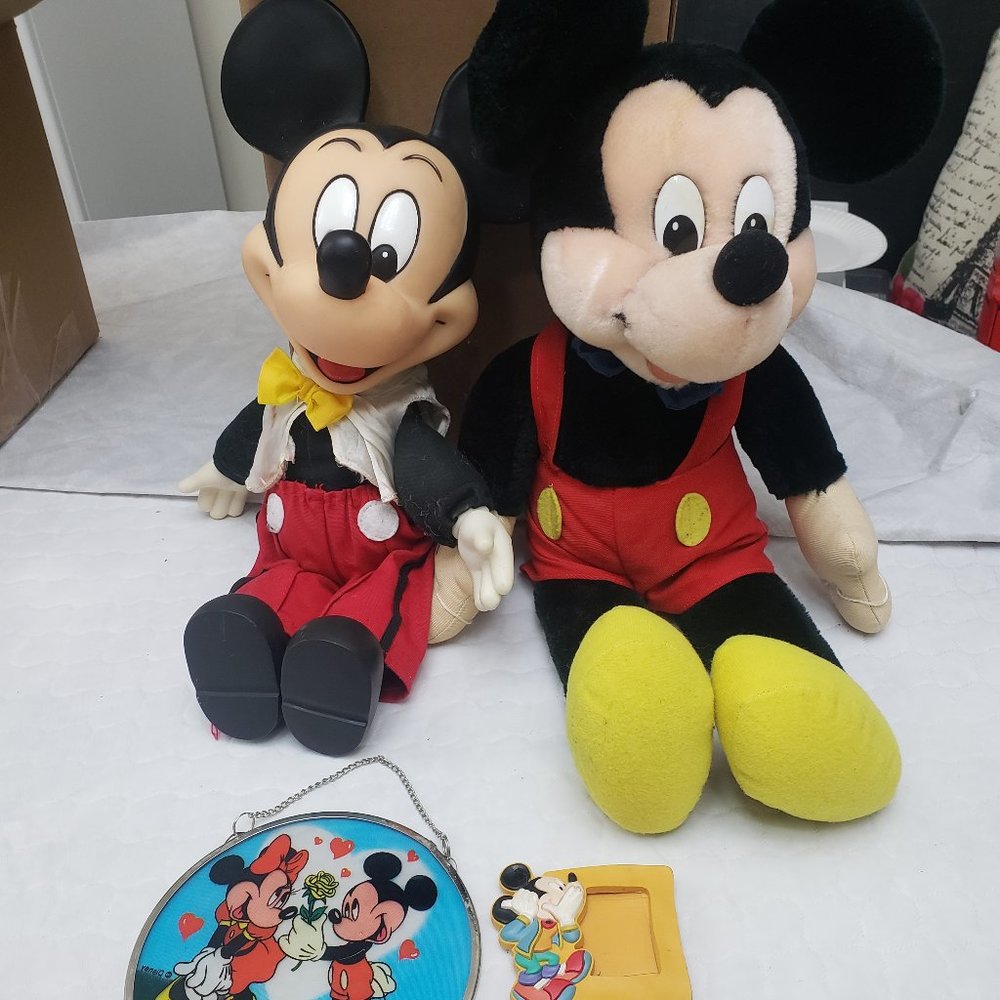 Vintage Disney Mickey Mouse Lot